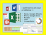 solve your problems in excel, word, PPT