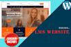 develop attractive wordpress lms website with low budget