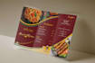design professional  and creative restaurant menu card