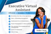 be your dependable executive virtual assistant