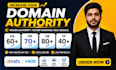 increase domain rating ahrefs DR moz domain authority moz da 70 seo backlinks