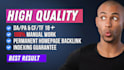 do high quality homepage backlinks