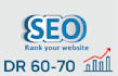 create high authority DR 60 to 70 SEO dofollow backlinks