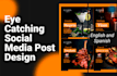 design a creative social media post