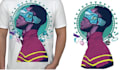 create attractive graphic t shirt design