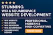 be your squarespace wix website expert