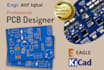 create pcb design and schematic design