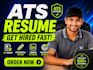 write and update ats  resume, cover letter and linkedin profile
