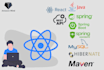 do web applications using spring boot and react