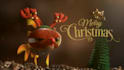 add logo and text funny christmas promo ad