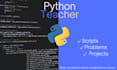 teach you python development coding and scripting