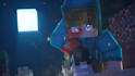 create minecraft animation film or song clip