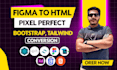 convert figma to react, psd to html, figma to html, figma to nextjs