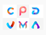 design modern and initial letter logo