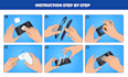 draw guide instruction manual step by step illustration