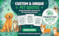 design unique pet and dog quotes with your logo