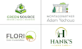 do eco friendly landscape and lawn care service logo design