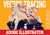 draw amazing cartoon vector portrait from your photo