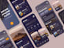 create unique mobile app design for IOS and android