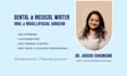 write well researched medical blogs and articles