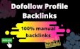 create dofollow profile backlinks in linkbuilding job