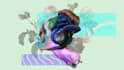 create a creative digital collage art