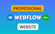 develop professional webflow website