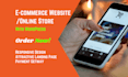 create wordpress ecommerce website, online store with woocommerce