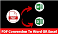 do error free PDF conversion 12 hours