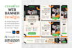 design web banner, google display ads, banner ads, website cover, banner, header