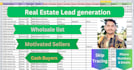 do real estate lead generation with skip tracing for real estate wholesale leads