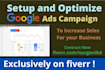 setup perfect google ads adwords PPC campaigns