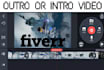 create lyrics, youtube intro and outro, advertisement video
