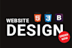 design website with HTML,CSS and bootstrap