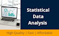 do statistical data analysis with spss and write a report