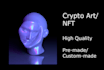 make crypto art nft for you