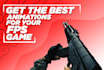 animate 3d fps game animations