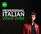 create a video with italian voice over