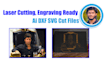 do laser cutting, engraving, ezcad, dxf drawings