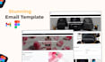 do stunning email template in figma, email design