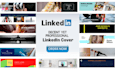 craft professional looking linkedin banner, cover, header