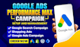 run and manage performance max google ads shopping campaign