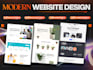 do figma website design, web template, website design, and landing page design