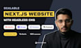 build a fast next js website with sanity, strapi or payload headless cms