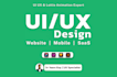 do UI UX design, mobile app or website ui ux design