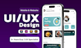 design modern mobile app UI UX in figma