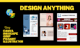edit posters with canva, inkscape and picsart