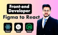 convert HTML, PSD , figma to reactjs nextjs  typescript with tailwind css
