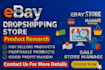winning products and create ebay listings for USA and UK sellers