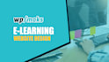 develop an online course elearning website